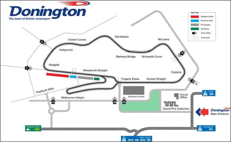 Donington Park GP Circuit | clio 182 championship . com